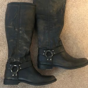 FRYE Women's Phillip Harness Tall Knee High Boot